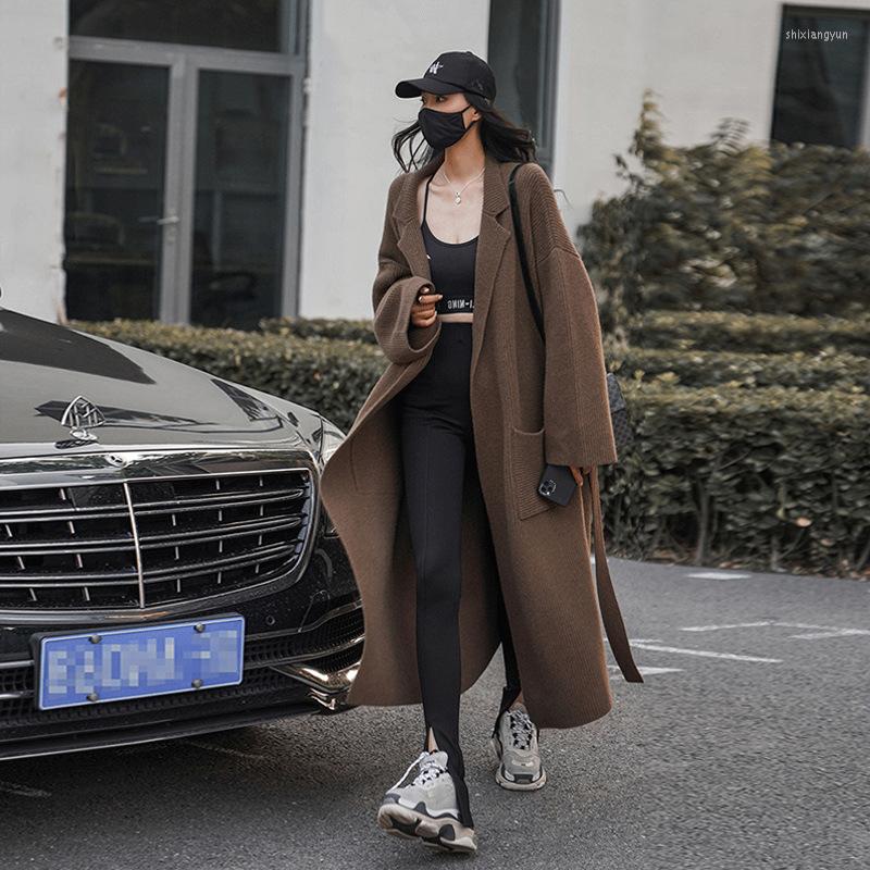 Women's Trench Coats Women's Autumn And Winter Fashion Retro Sweater Coat V-neck Knitted Jacket Cardigan Long Loose Windbreaker, Gray
Women's Trench Coats Women's Autumn And Winter Fashion Retro Sweater Coat V-neck Knitted Jacket Cardigan Long Loose Windbreaker, Gray