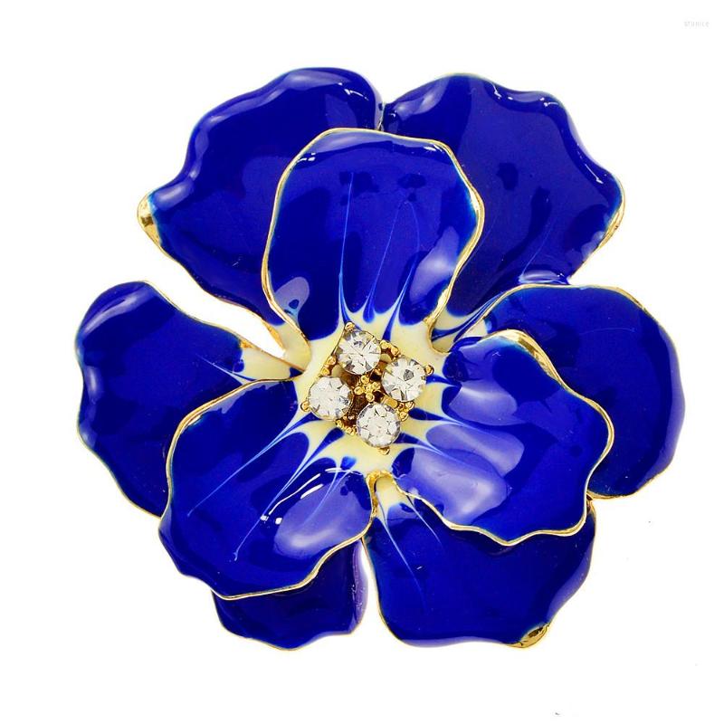 Brooches CINDY XIANG Beautiful Large Flower For Women Enamel Fashion Jewelry 2 Colors Available
Brooches CINDY XIANG Beautiful Large Flower For Women Enamel Fashion Jewelry 2 Colors Available