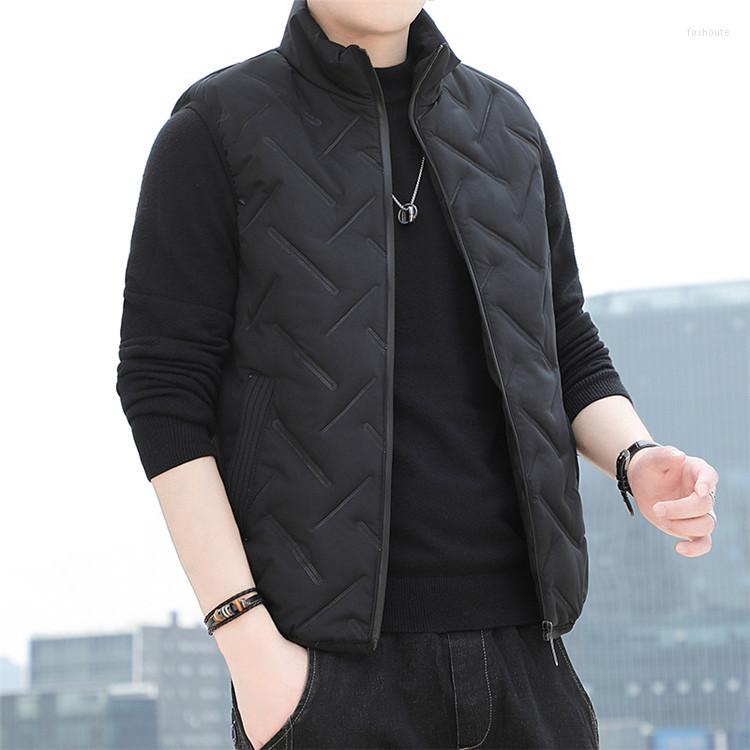 Men's Vests 2022 Men's Winter Vest Solid Sleeveless Waistcoat High Quality Warm Casual Black Puffer For Male
Men's Vests 2022 Men's Winter Vest Solid Sleeveless Waistcoat High Quality Warm Casual Black Puffer For Male
