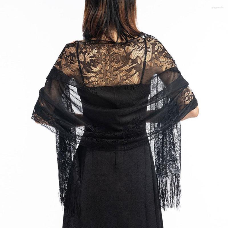 Scarves Women Party Evening Vintage Lace Shawl Scarf Elegant Hollow Tassel Wraps Foulard Femme Mesh Yarn Wedding
Scarves Women Party Evening Vintage Lace Shawl Scarf Elegant Hollow Tassel Wraps Foulard Femme Mesh Yarn Wedding