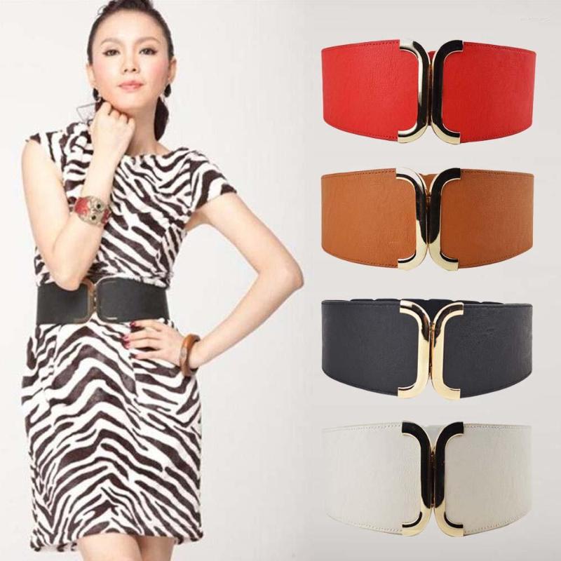 Belts Female Wide Belt Waistband Women Fashion Lady Solid Stretch Elastic Dress Adornment For Accessories, Beige
Belts Female Wide Belt Waistband Women Fashion Lady Solid Stretch Elastic Dress Adornment For Accessories, Beige
