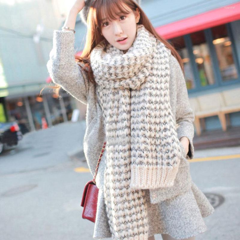 Scarves Wool Lady Scarf Winter Student Long Thick Men Warm Stripe Shawl Soft Elegant Fashion Style Unisex Bufandas 200 40 Cm
Scarves Wool Lady Scarf Winter Student Long Thick Men Warm Stripe Shawl Soft Elegant Fashion Style Unisex Bufandas 200 40 Cm