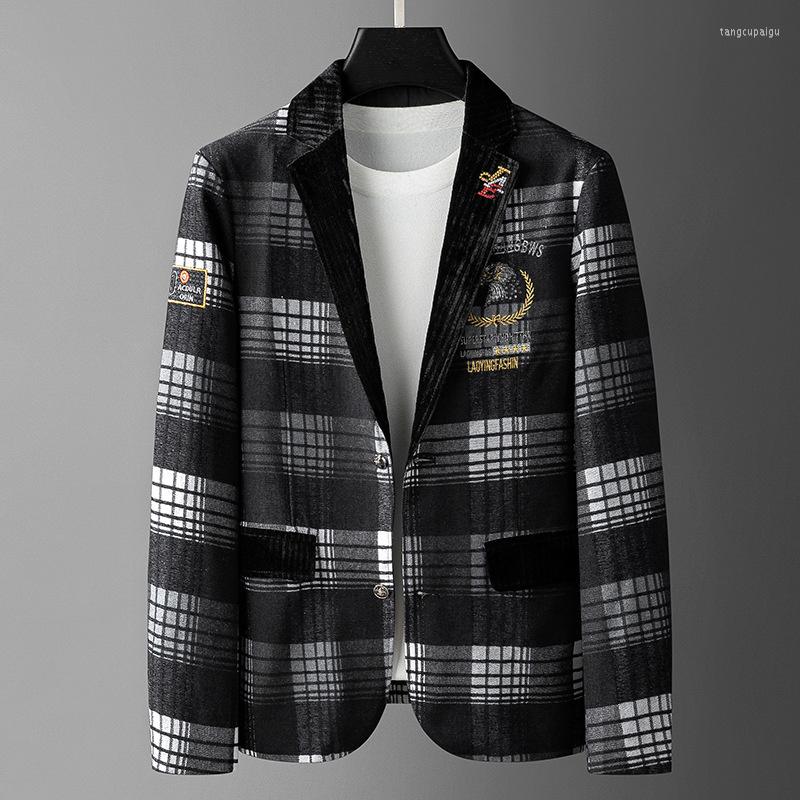 Men's Tracksuits Light European Goods Heavy Craft Drill Personality Fried Street Men's Casual Western Evening Dress Suit, Rh-r2113893 black
Men's Tracksuits Light European Goods Heavy Craft Drill Personality Fried Street Men's Casual Western Evening Dress Suit, Rh-r2113893 black