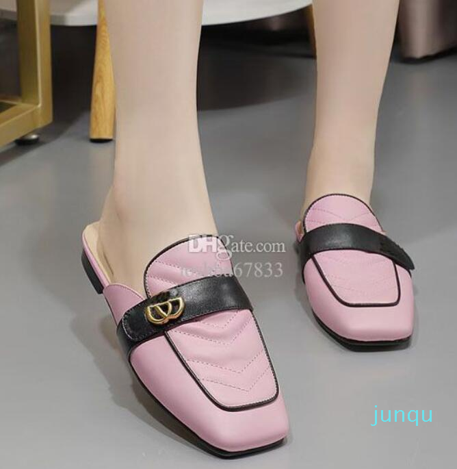 Women's Baotou Slippers Sandals Autumn and Winter Classic Flat Fashion Luxury Cartoon Leather Hotel Wild Large 35-42 2023, Leather outsole
Women's Baotou Slippers Sandals Autumn and Winter Classic Flat Fashion Luxury Cartoon Leather Hotel Wild Large 35-42 2023, Leather outsole