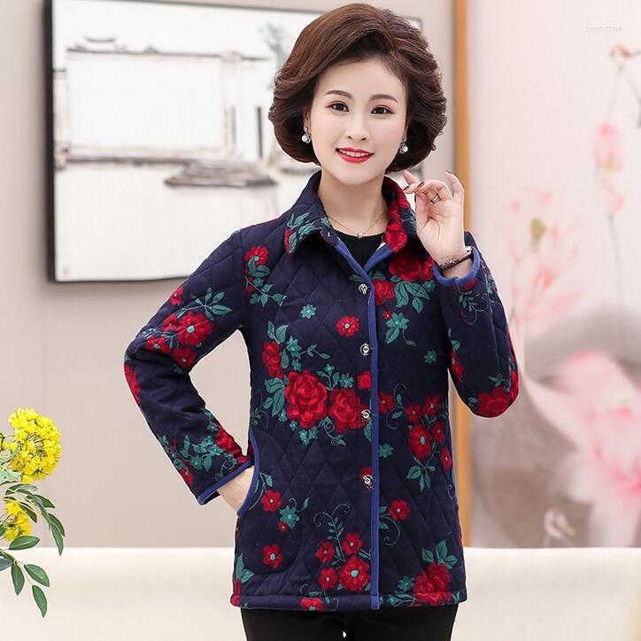 Women's Down 2022 Lapel Jacket Winter Velvet Quilted Parkas Middle Aged Women Cotton-padded Outwear Tops Mother Coat DD137, Photo color
Women's Down 2022 Lapel Jacket Winter Velvet Quilted Parkas Middle Aged Women Cotton-padded Outwear Tops Mother Coat DD137, Photo color
