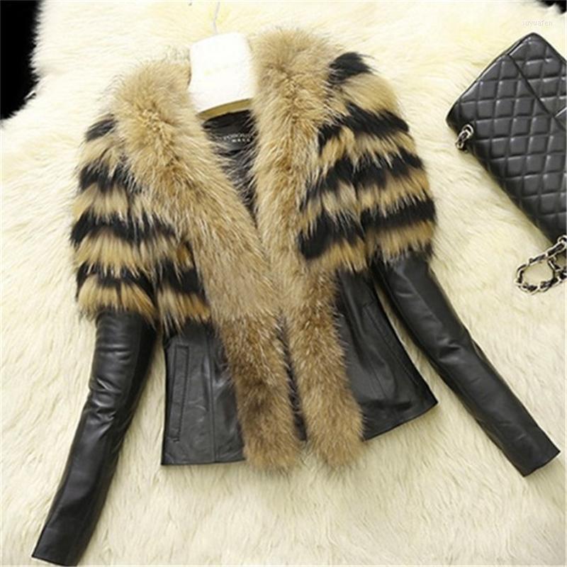 Women' Fur 2022 Fashion European And American Elegant Charming Women' Imitation Raccoon Sheep Skin Leather FF026, Black
Women' Fur 2022 Fashion European And American Elegant Charming Women' Imitation Raccoon Sheep Skin Leather FF026, Black