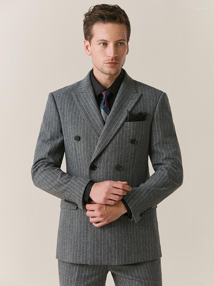 Men's Suits 50%Wool Double Breasted Deep Blue Grey Stripe Wedding Groom Wear Business Man Daily Blazer Vest Pant Set Thicken Warm For Winter, Blazer pant set
Men's Suits 50%Wool Double Breasted Deep Blue Grey Stripe Wedding Groom Wear Business Man Daily Blazer Vest Pant Set Thicken Warm For Winter, Blazer pant set