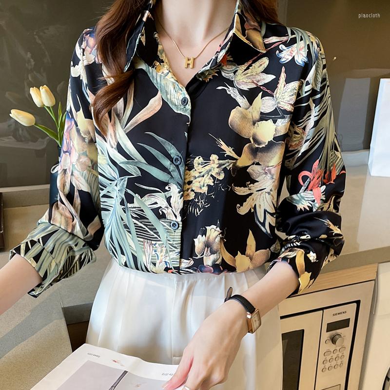 Women' Blouses Chikichi Printed Satin Shirt For Women Casual 2022 Office Ladies Tops Summer Fashion V-neck Long Sleeves Chiffon, Colour
Women' Blouses Chikichi Printed Satin Shirt For Women Casual 2022 Office Ladies Tops Summer Fashion V-neck Long Sleeves Chiffon, Colour