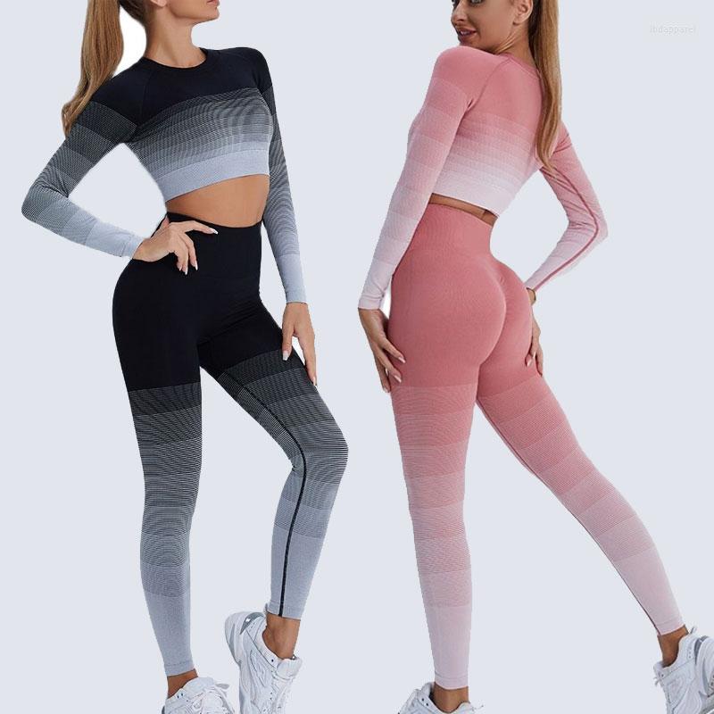 Active Sets Gradient Yoga Set Seamless Workout Clothes For Women Sports Suit Women' Fitness Leggings Crop Top Gym Outfit, Purple leggings
Active Sets Gradient Yoga Set Seamless Workout Clothes For Women Sports Suit Women' Fitness Leggings Crop Top Gym Outfit, Purple leggings