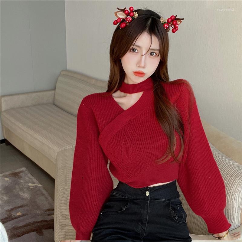 Women' Sweaters 2022 Korean Loose Casual Knitted Pullovers Office Lady Solid Turn-Down Collar Japanese Preppy Style Pullover, White
Women' Sweaters 2022 Korean Loose Casual Knitted Pullovers Office Lady Solid Turn-Down Collar Japanese Preppy Style Pullover, White
