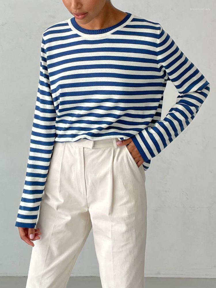 Women's Sweaters RYFIX 2022 Autumn Winter Knitted Stripe Women Loose Casual Thick Pullovers Female Warm Long-sleeved Round Neck Tops, Purple
Women's Sweaters RYFIX 2022 Autumn Winter Knitted Stripe Women Loose Casual Thick Pullovers Female Warm Long-sleeved Round Neck Tops, Purple