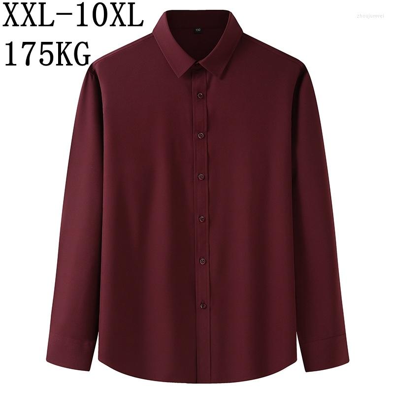 Men's Casual Shirts 10XL Plus Size 8XL 7XL 2023 Men's Solid Color Business Shirt Loose Long Sleeve For Men Male Brand Clothes, Black
Men's Casual Shirts 10XL Plus Size 8XL 7XL 2023 Men's Solid Color Business Shirt Loose Long Sleeve For Men Male Brand Clothes, Black