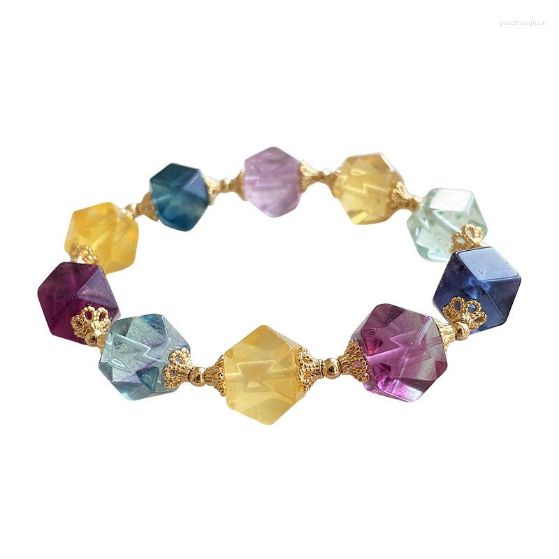 Strand Wholesale Color Fluorite Natural Stone Bracelets Sugar Cubes Shape Beads For Women Simple Fresh Crystal Jewelry
Strand Wholesale Color Fluorite Natural Stone Bracelets Sugar Cubes Shape Beads For Women Simple Fresh Crystal Jewelry