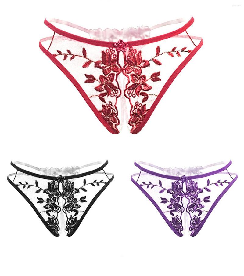 Women's Panties Lace Underwear Crotchless Hollow Women Underpant Embroidery Sexy, Black
Women's Panties Lace Underwear Crotchless Hollow Women Underpant Embroidery Sexy, Black