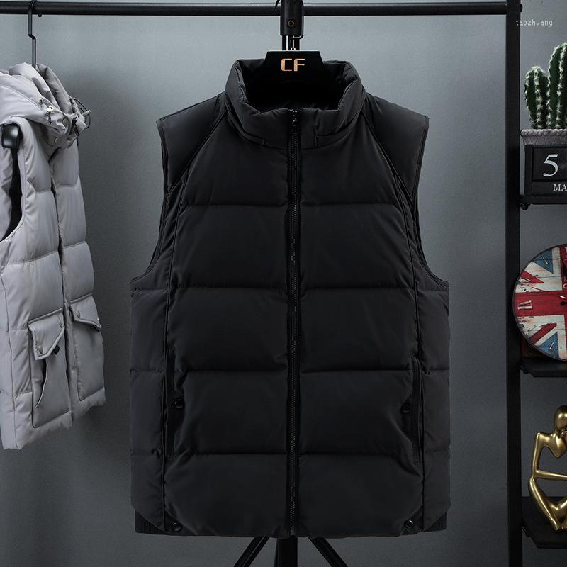 Men's Vests #3631 Black Grey Down Cotton Vest Men Sleeveless Jacket With Hooded Casual Mens Coat Plus Size 6XL 7XL Waistcoat Outerwear
Men's Vests #3631 Black Grey Down Cotton Vest Men Sleeveless Jacket With Hooded Casual Mens Coat Plus Size 6XL 7XL Waistcoat Outerwear