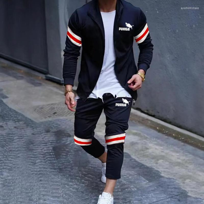 Men's Tracksuits Spring And Autumn Men's Slim Fit Sports Cardigan Set Patchwork Fashion Casual Long Sleeve Sweater Trousers, Grey
Men's Tracksuits Spring And Autumn Men's Slim Fit Sports Cardigan Set Patchwork Fashion Casual Long Sleeve Sweater Trousers, Grey