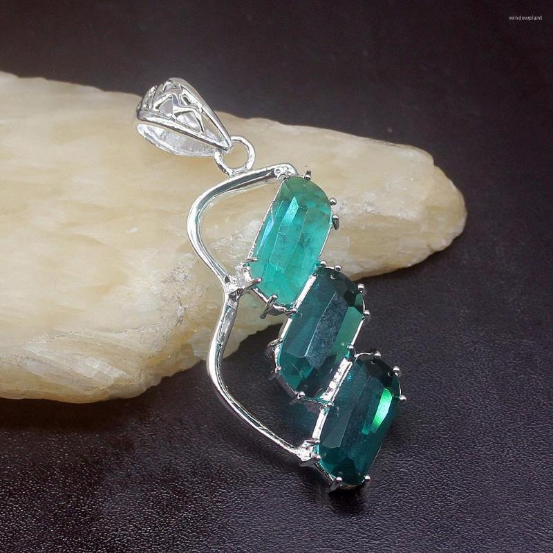 Pendant Necklaces Gemstonefactory Jewelry Big Promotion 925 Silver Wonderful Unique Green Topaz Women Ladies Gifts Necklace 1235
Pendant Necklaces Gemstonefactory Jewelry Big Promotion 925 Silver Wonderful Unique Green Topaz Women Ladies Gifts Necklace 1235