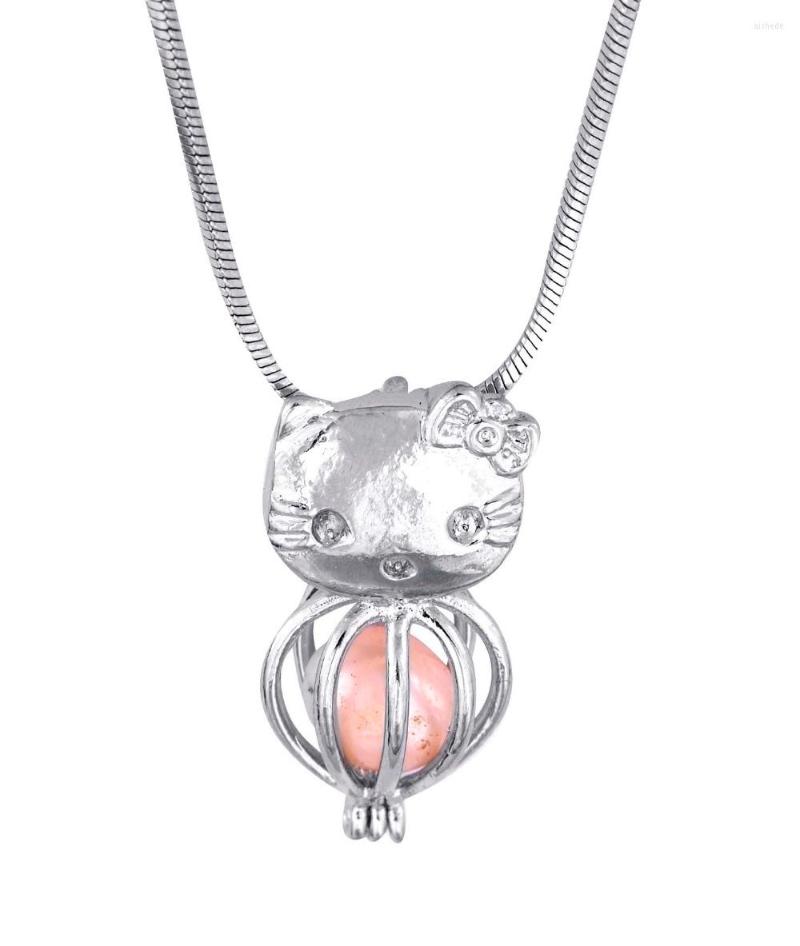 Chains Chime Harmony With Kitty Cat Shape Pearl Pendant 18kgp Lovely Cute Jewelry Charms Mountings P19
Chains Chime Harmony With Kitty Cat Shape Pearl Pendant 18kgp Lovely Cute Jewelry Charms Mountings P19