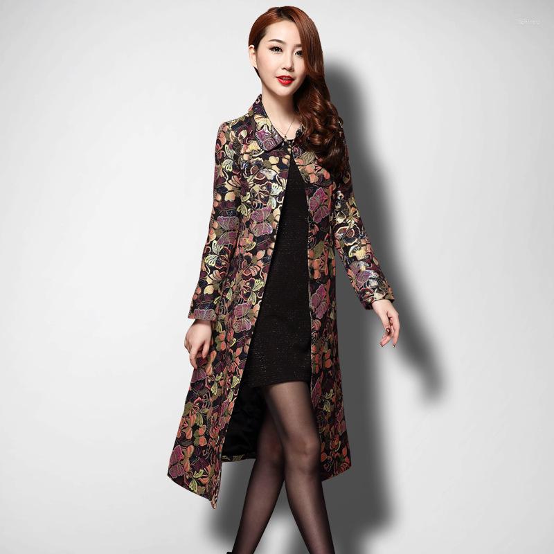 Women's Trench Coats Coat For Women Chinese Style Long Woman Winter 2022 Autumn Trending Styles Female Ladies Warm Trenchcoat KK2550
Women's Trench Coats Coat For Women Chinese Style Long Woman Winter 2022 Autumn Trending Styles Female Ladies Warm Trenchcoat KK2550