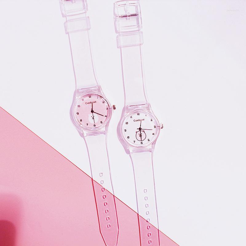 Wristwatches Fashion Girl Watch Silicone Transparent Jelly Strap Candy Color Cute Student Girls Watches Kids Montre Enfant, White
Wristwatches Fashion Girl Watch Silicone Transparent Jelly Strap Candy Color Cute Student Girls Watches Kids Montre Enfant, White
