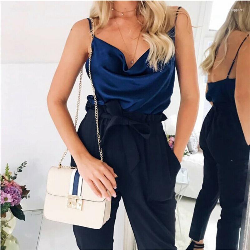 Women' Tanks Women Sexy Casual Summer Top Elegant Plain Basic Chiffon Tank Ladies T-Shirt Loose Tee Sleeveless Vest Dames Debardeur Femme, Black
Women' Tanks Women Sexy Casual Summer Top Elegant Plain Basic Chiffon Tank Ladies T-Shirt Loose Tee Sleeveless Vest Dames Debardeur Femme, Black