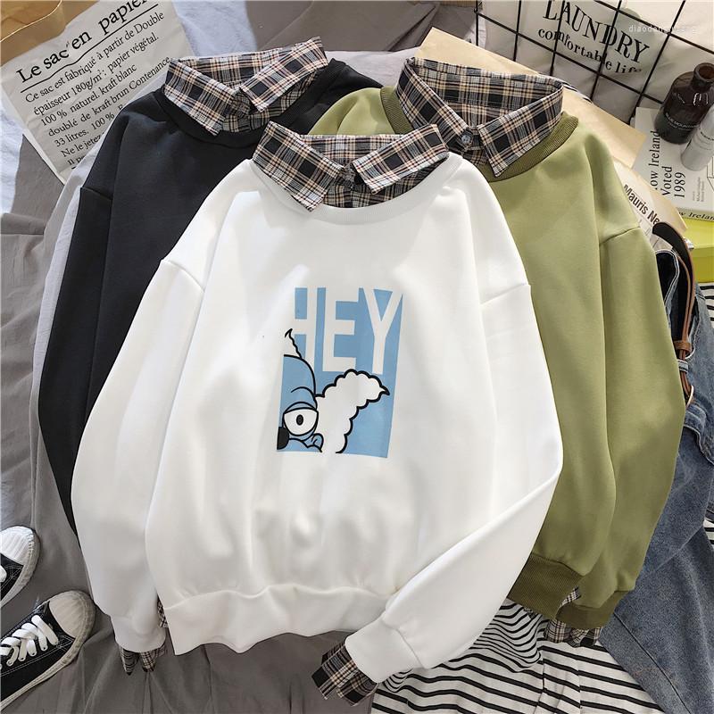 Women's Hoodies Winter Warm Long Sleeve Casual Sweatshirt Plaid Patchwork Mujer Streetwear Loose Student Cartoon Print Fleece, White
Women's Hoodies Winter Warm Long Sleeve Casual Sweatshirt Plaid Patchwork Mujer Streetwear Loose Student Cartoon Print Fleece, White