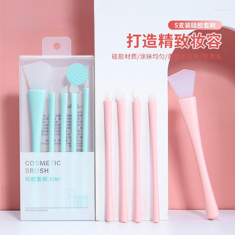 Makeup Brushes Silicone Set 5Pcs Eye Shadow Eyeliner Blending Mask Adjusting Stick Homemade Mud Brushmaquillajes Para Mujer
Makeup Brushes Silicone Set 5Pcs Eye Shadow Eyeliner Blending Mask Adjusting Stick Homemade Mud Brushmaquillajes Para Mujer