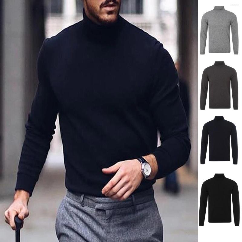 Men' Sweaters Men' Casual Long Sleeve Knitted Sweater Solid Color Turtleneck Slim Pullover Top Knitwear Daily Wear For Autumn Spring, Black
Men' Sweaters Men' Casual Long Sleeve Knitted Sweater Solid Color Turtleneck Slim Pullover Top Knitwear Daily Wear For Autumn Spring, Black