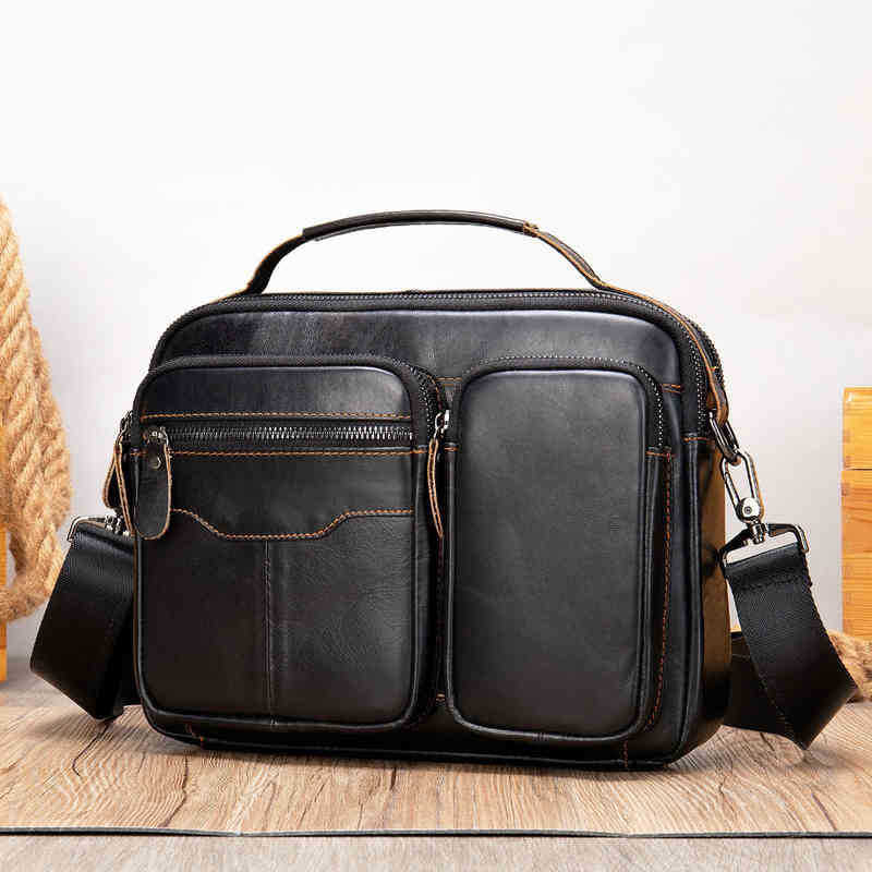 Vintage brand Design Genuine Leather Men's Shoulder Bag Zip Mens Messanger Crossbody Bags Top-Handle Business Briefcase, Gold
Vintage brand Design Genuine Leather Men's Shoulder Bag Zip Mens Messanger Crossbody Bags Top-Handle Business Briefcase, Gold