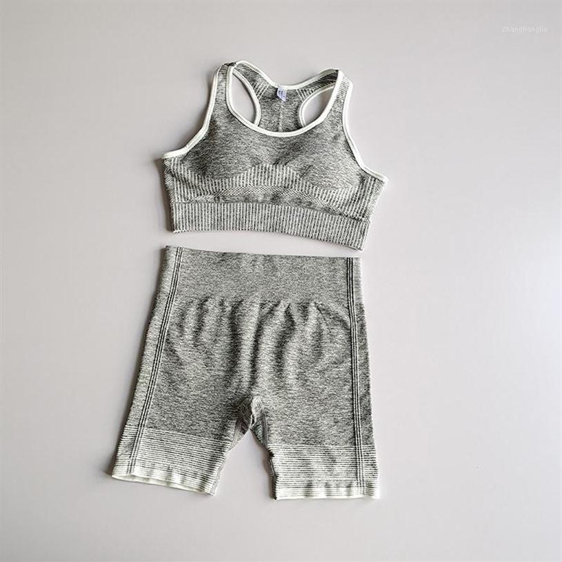 Yoga Outfits Workout Clothes For Women Seamless Sports Suits Sport Bra Top High Waist Fitness Shorts 2 Piece Gym Set Running Sportswear273v, Gray white
Yoga Outfits Workout Clothes For Women Seamless Sports Suits Sport Bra Top High Waist Fitness Shorts 2 Piece Gym Set Running Sportswear273v, Gray white