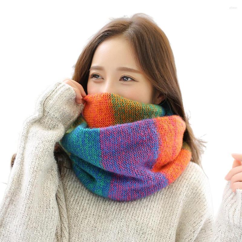 Scarves Colorful Neck Bib Women Autumn And Winter Woolen Scarf Female Warm Wraps Lady Thicken Fashion Knitted Shawls
Scarves Colorful Neck Bib Women Autumn And Winter Woolen Scarf Female Warm Wraps Lady Thicken Fashion Knitted Shawls