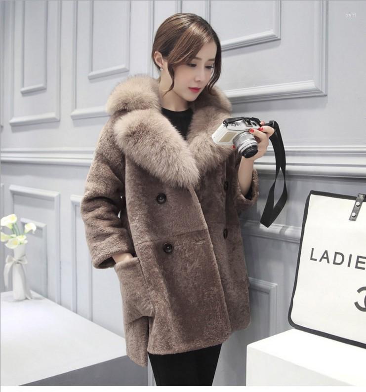 Women' Fur Coat Women Winter Faux Sheep Sheared Red Coats Female Long Jacket Korean Manteau Femme Hiver KJ239
Women' Fur Coat Women Winter Faux Sheep Sheared Red Coats Female Long Jacket Korean Manteau Femme Hiver KJ239