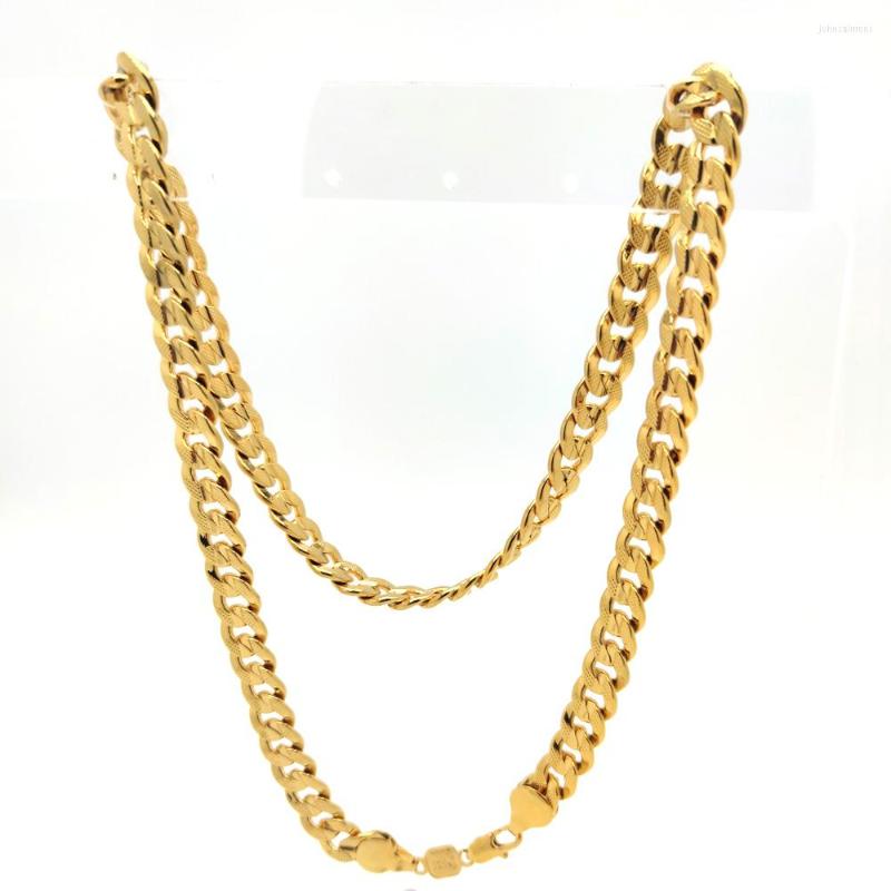 Pendant Necklaces Mens Miami Cuban Link Chain Necklace 18K Gold Finish 10mm Stamped Men's Big 24" Inch Long Hip Hop
Pendant Necklaces Mens Miami Cuban Link Chain Necklace 18K Gold Finish 10mm Stamped Men's Big 24" Inch Long Hip Hop