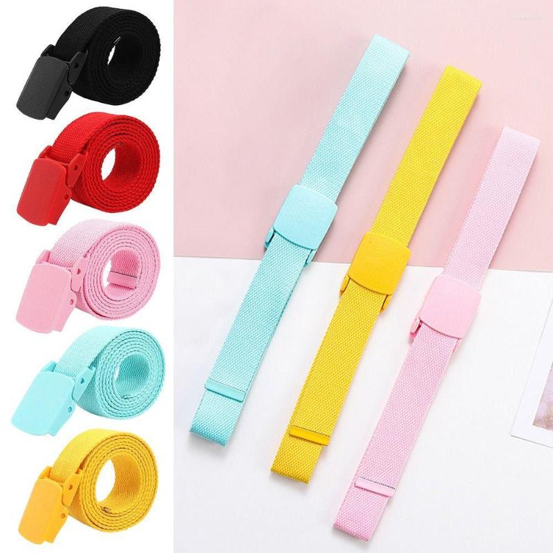 Belts Fashion Color Plastic Buckle Casual Canvas Waistband Waist Strap, Black 
Belts Fashion Color Plastic Buckle Casual Canvas Waistband Waist Strap, Black