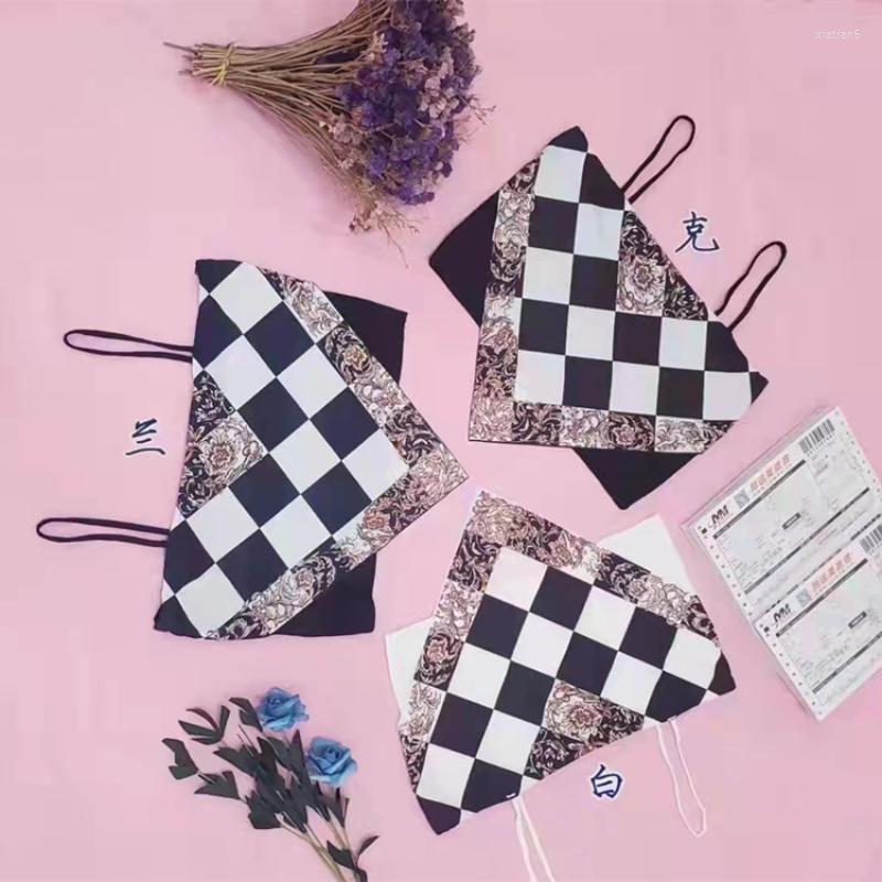 Women's Tanks ITOOLIN 2022 Summer Sexy Crop Tops Women BOHO Black And White Plaid T-shirt Spaghetti Suspenders For
Women's Tanks ITOOLIN 2022 Summer Sexy Crop Tops Women BOHO Black And White Plaid T-shirt Spaghetti Suspenders For