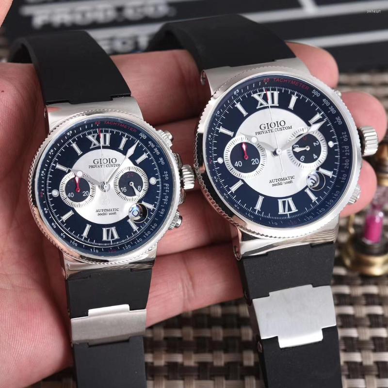 Wristwatches Men Women Quartz Chronograph Watch Black Blue Rubber, White womens
Wristwatches Men Women Quartz Chronograph Watch Black Blue Rubber, White womens
