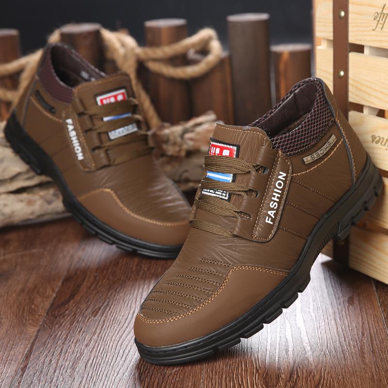 Boots Autumn And Winter Men's Outdoor Casual Shoes Thick-soled Fashion Lace-up Business Leather Zapatos De Hombre, Brown
Boots Autumn And Winter Men's Outdoor Casual Shoes Thick-soled Fashion Lace-up Business Leather Zapatos De Hombre, Brown