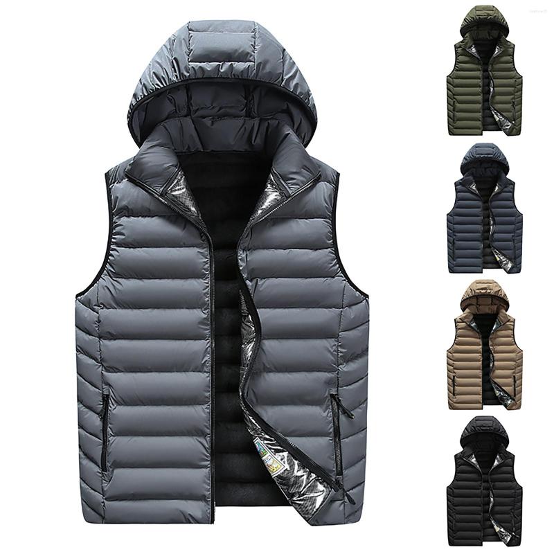 Men's Vests Men' Sleeveless Vest Jackets Winter Fashion Male Cotton-padded Coats Men Stand Collar Warm Waistcoats Clothing Jacket, Black
Men's Vests Men' Sleeveless Vest Jackets Winter Fashion Male Cotton-padded Coats Men Stand Collar Warm Waistcoats Clothing Jacket, Black