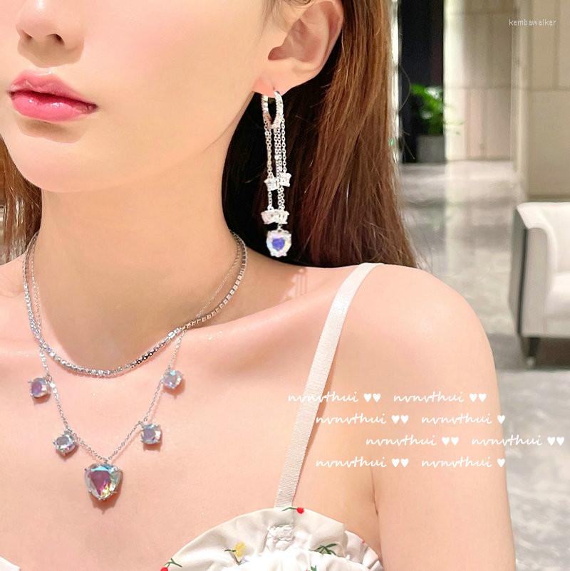 Pendant Necklaces High Precision Cut Gold Eight Heart Arrow Love Gem Earrings Colorful Necklace
Pendant Necklaces High Precision Cut Gold Eight Heart Arrow Love Gem Earrings Colorful Necklace