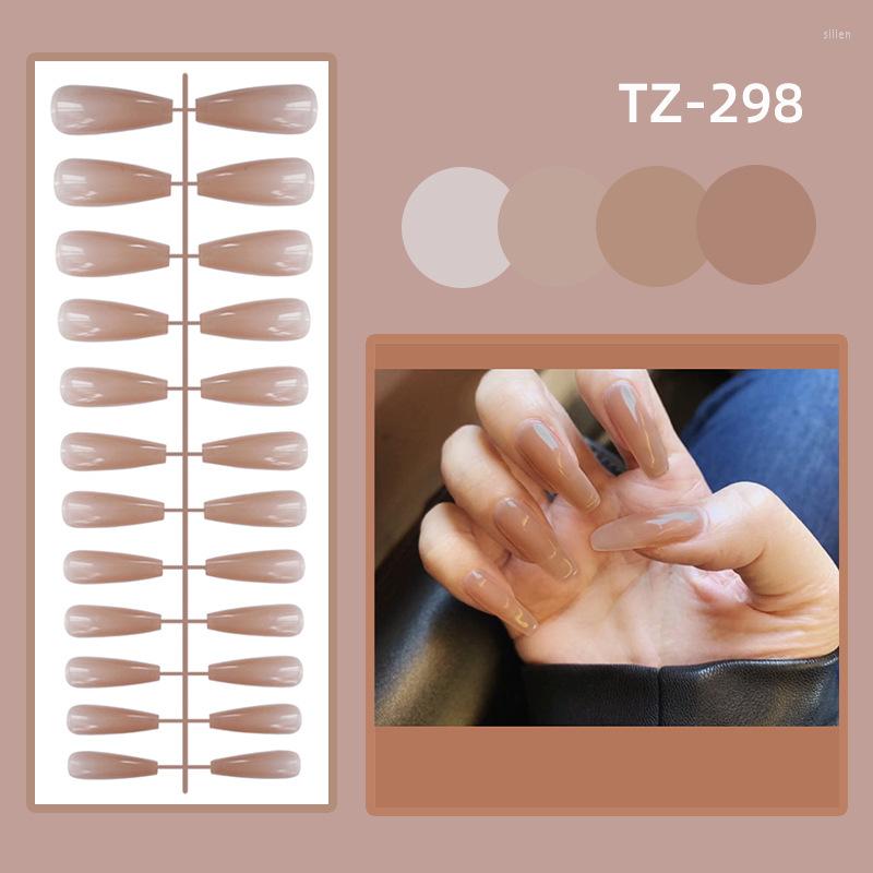 False Nails 24pcs Jelly Fake Acrylic Long Ballet Artifical Full Cover Nail Tips Press On For Art Accesoires, White
False Nails 24pcs Jelly Fake Acrylic Long Ballet Artifical Full Cover Nail Tips Press On For Art Accesoires, White