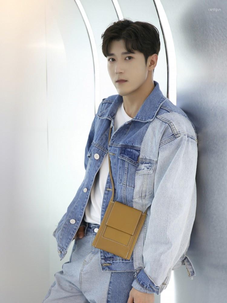 Men's Tracksuits Men Denim Coat Irregular Splice Design Loose Fit Casual Single Breasted Jackets Vintage Straight Wide Leg Trousers Set Male, Pants
Men's Tracksuits Men Denim Coat Irregular Splice Design Loose Fit Casual Single Breasted Jackets Vintage Straight Wide Leg Trousers Set Male, Pants