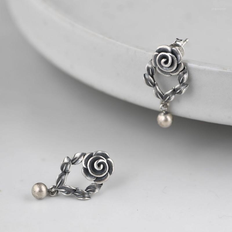 Stud Earrings BOCAI 2022 Real S925 Pure Silver Retro Thai For Women Fresh And Stylish Rose
Stud Earrings BOCAI 2022 Real S925 Pure Silver Retro Thai For Women Fresh And Stylish Rose