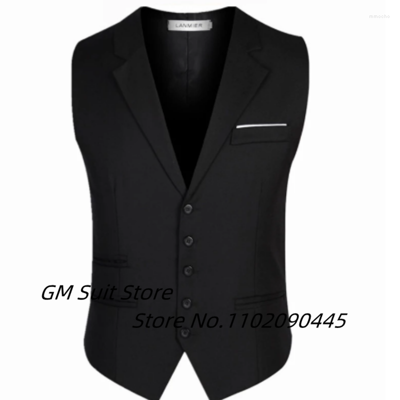 Men's Vests 2022 Men's Suit Vest Slim Pocket Lapel Single Breasted Casual Sleeveless Formal Solid Color Handsome Business Jacket, Black
Men's Vests 2022 Men's Suit Vest Slim Pocket Lapel Single Breasted Casual Sleeveless Formal Solid Color Handsome Business Jacket, Black