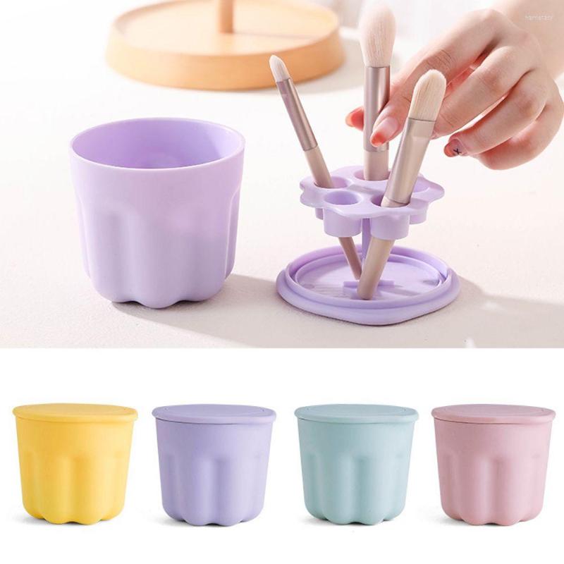 Makeup Brushes 1Pcs Silicone Brush Cleaner Bucket With Drying Shelf Cosmetic Puff Cleaning Mat Washing Scrubber Board Universal
Makeup Brushes 1Pcs Silicone Brush Cleaner Bucket With Drying Shelf Cosmetic Puff Cleaning Mat Washing Scrubber Board Universal