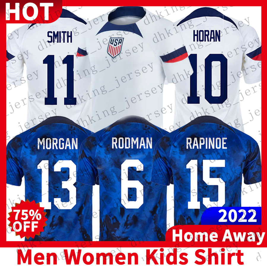 2022 New Rose Lavelle USWNT Soccer jerseys USWNT Megan Rapinoe Trinity Rodman Alex Morgan Team UsAs Alex Morgan Lindsey Horan Sophia Smith Mallory Pugh shirt, Women(mei guo dui)
2022 New Rose Lavelle USWNT Soccer jerseys USWNT Megan Rapinoe Trinity Rodman Alex Morgan Team UsAs Alex Morgan Lindsey Horan Sophia Smith Mallory Pugh shirt, Women(mei guo dui)