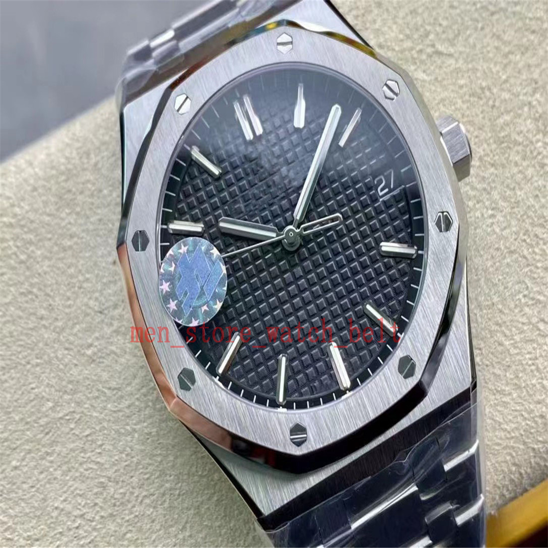 TOP-Quality ZF Factory Watch Wristwatches 41mm V5 Extra-thin 15500 904L Steel Grey dial waterproof CAL.4302 Movement Mechanical Automatic Mens men Watches-2
TOP-Quality ZF Factory Watch Wristwatches 41mm V5 Extra-thin 15500 904L Steel Grey dial waterproof CAL.4302 Movement Mechanical Automatic Mens men Watches-2