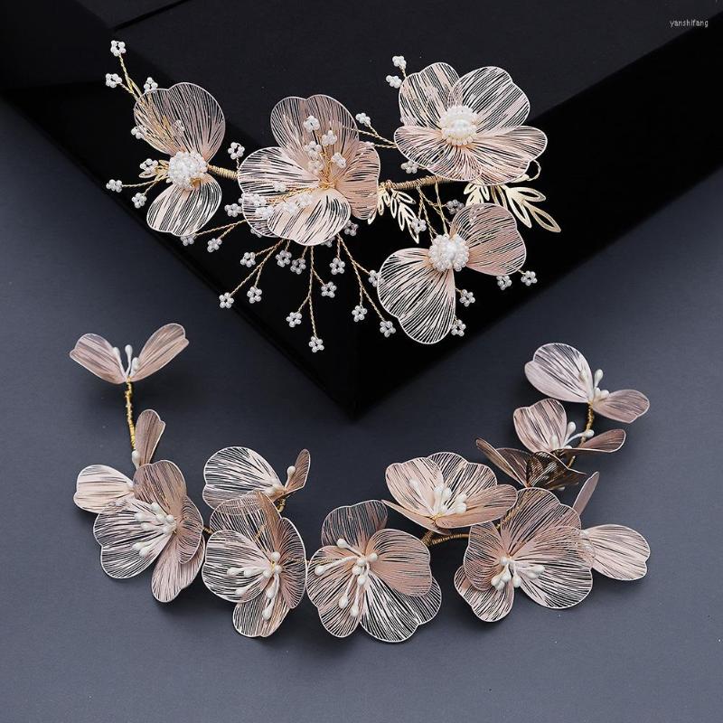 Hair Clips Metal Flower Tiara Women Wear Handmade Ornament Wedding Bride Accessories
Hair Clips Metal Flower Tiara Women Wear Handmade Ornament Wedding Bride Accessories