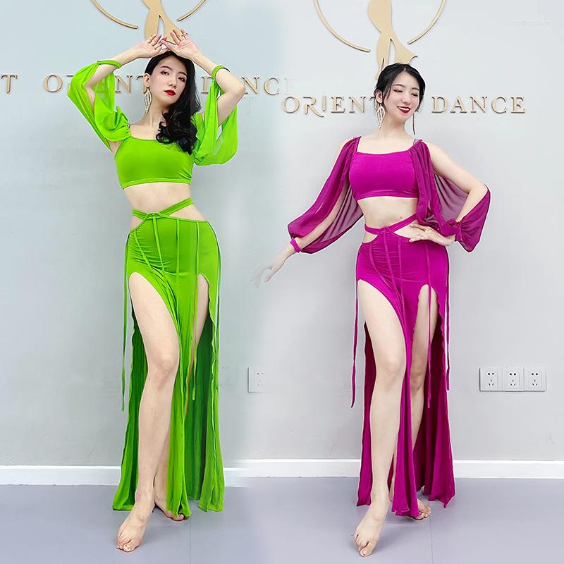 Stage Wear Belly Dance Practice Suit Modal Multi-Streamer Hanging Waist Skirt Sexy Costume Master Performance, Red
Stage Wear Belly Dance Practice Suit Modal Multi-Streamer Hanging Waist Skirt Sexy Costume Master Performance, Red