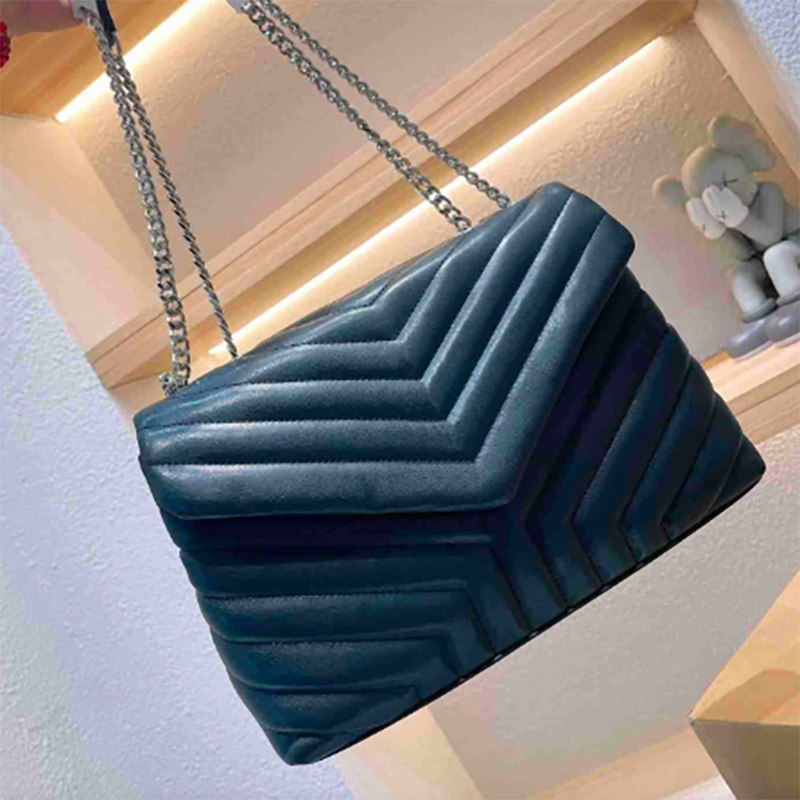 Lou Lou Bag Handbags Luxurys Designers Bags Shoulder Flap Crossbody Chain Wallets Totes Double Letters Tiger Head Beads Chains Hasp Square Purses small black sweing, Green
Lou Lou Bag Handbags Luxurys Designers Bags Shoulder Flap Crossbody Chain Wallets Totes Double Letters Tiger Head Beads Chains Hasp Square Purses small black sweing, Green
