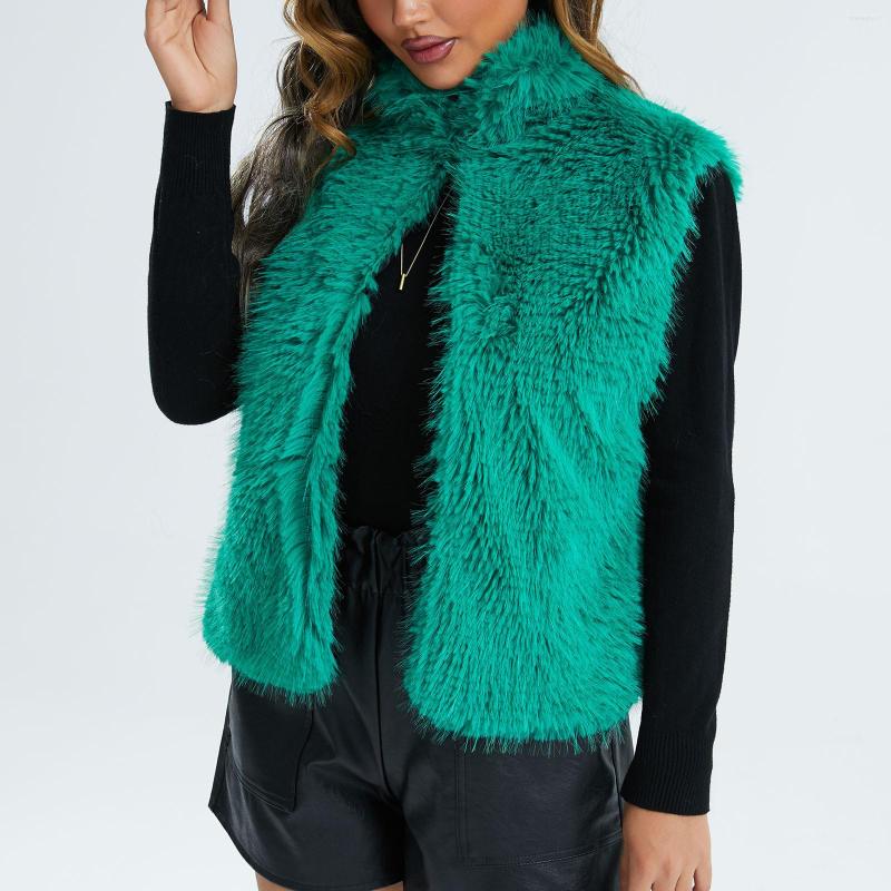Women' Fur Women' Artificial Wool Sleeveless Mid Length Vest Jacket Warmer Outwear Tanks Winter Caot, Green
Women' Fur Women' Artificial Wool Sleeveless Mid Length Vest Jacket Warmer Outwear Tanks Winter Caot, Green